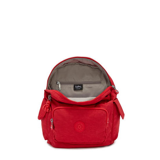 Kipling City Pack Small Ryggsäck Röda | SE 1706IL